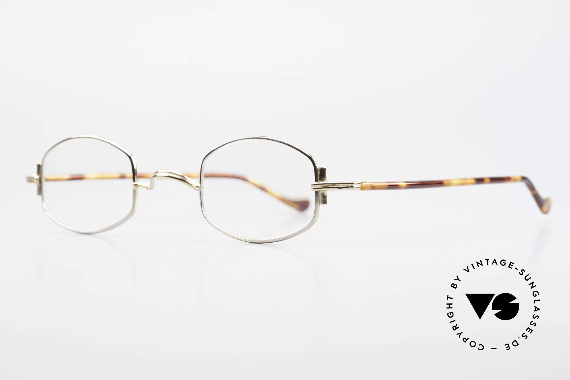 Lunor XA 03 Lunor Eyeglasses True Vintage, well-known for the "W-bridge" & the plain frame designs, Made for Men and Women