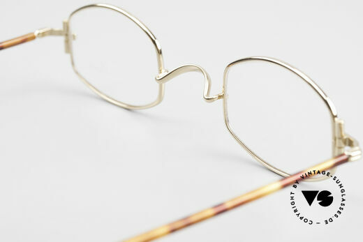 Lunor XA 03 Lunor Eyeglasses True Vintage, the frame front / frame design looks like a "LYING TON", Made for Men and Women