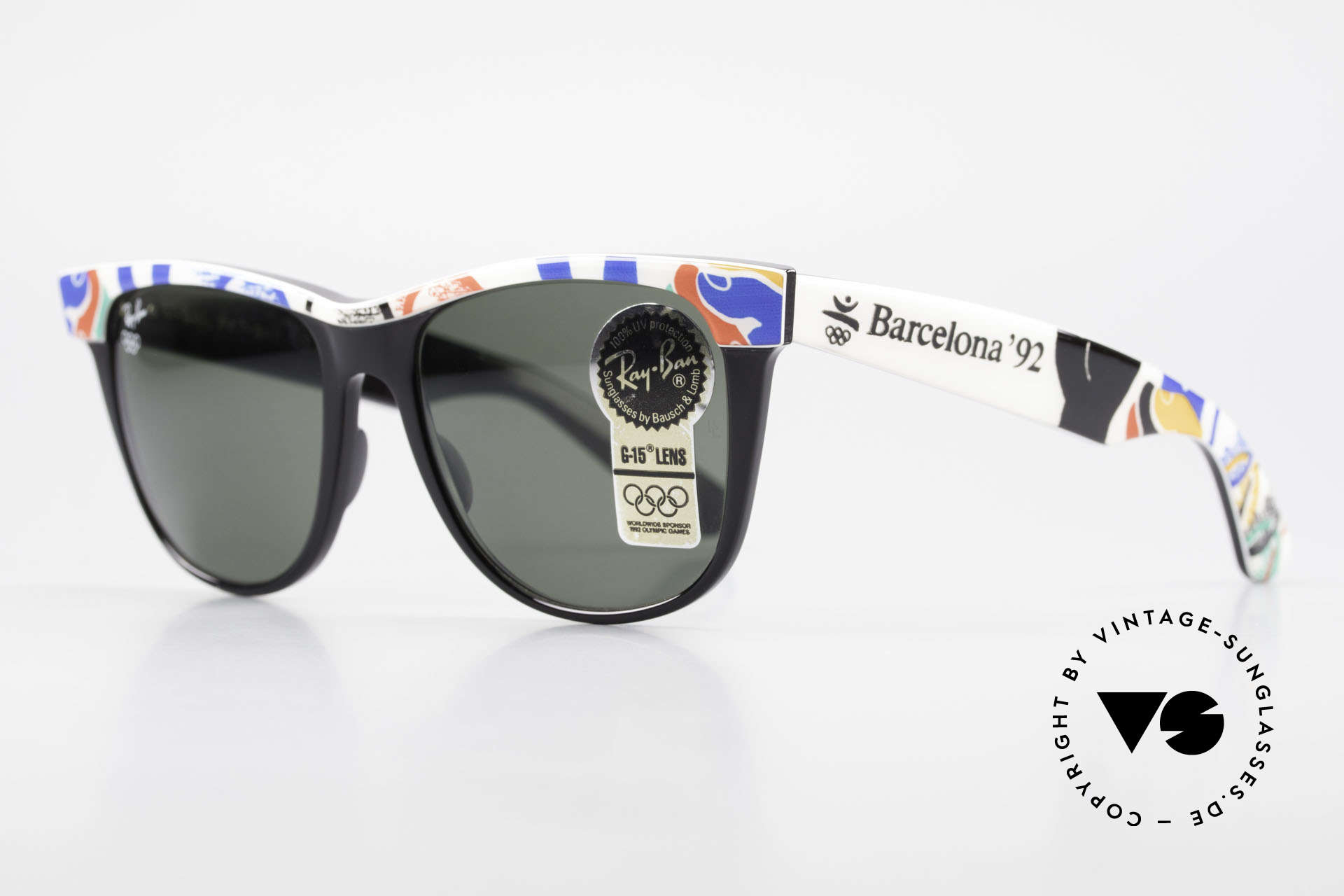 Sunglasses Ray Ban Wayfarer II Olympic Games 1992 Barcelona