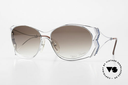 Paloma Picasso 3707 90's Ladies Gems Sunglasses Details