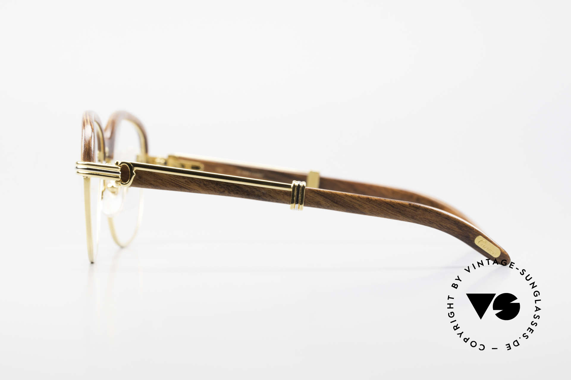 cartier wood eyeglasses