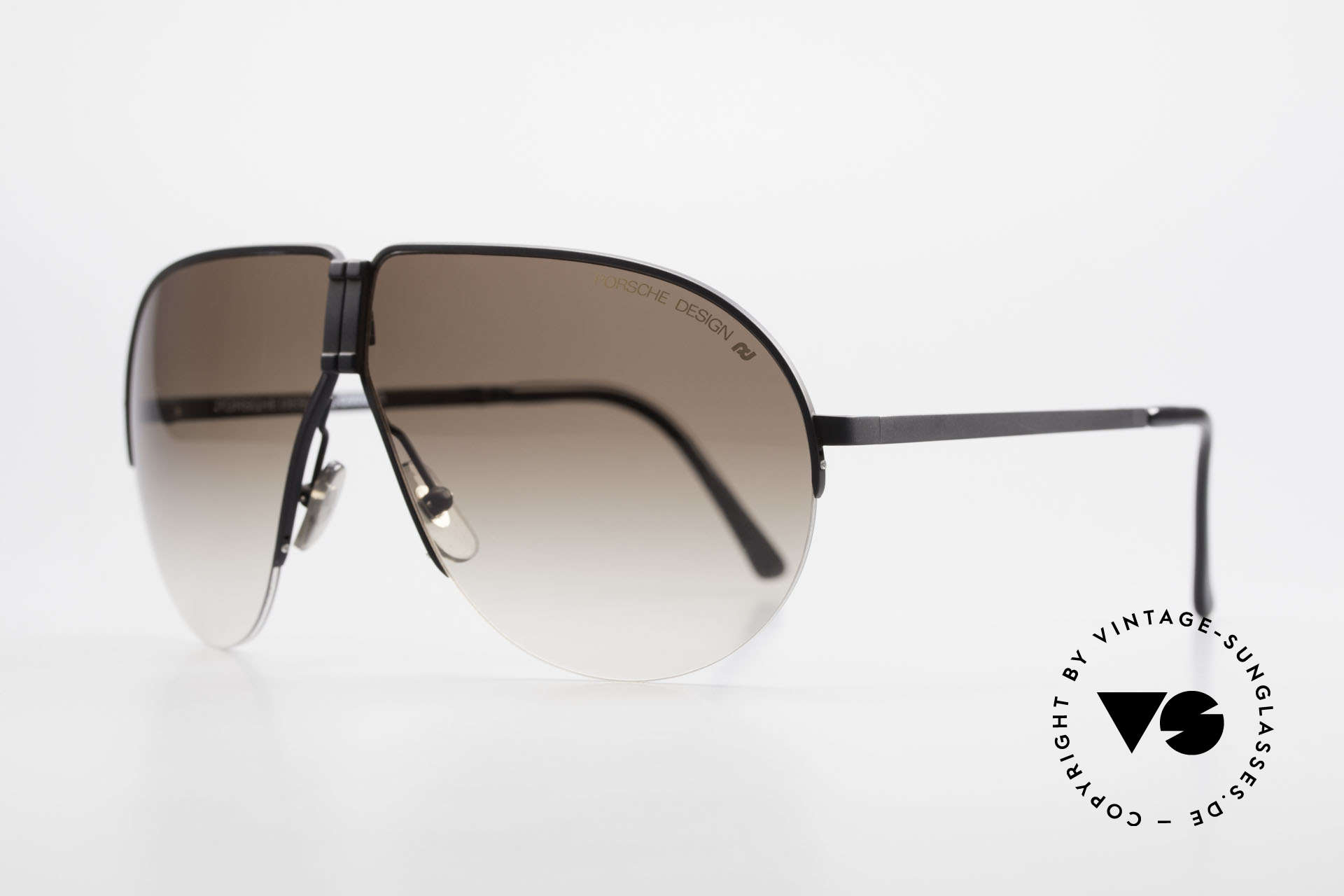 Sunglasses Porsche 5628 80's Folding Aviator Sunglasses