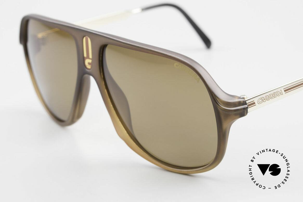 Carrera 5547 Polarized 80's Sunglasses, brown POLARIZED sun lenses for 100% UV protection, Made for Men