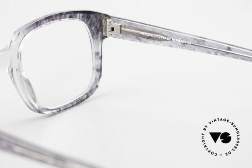 Metzler 7665 Medium 90's Old School Eyeglasses, the frame (in M to L size) can be glazed optionally, Made for Men