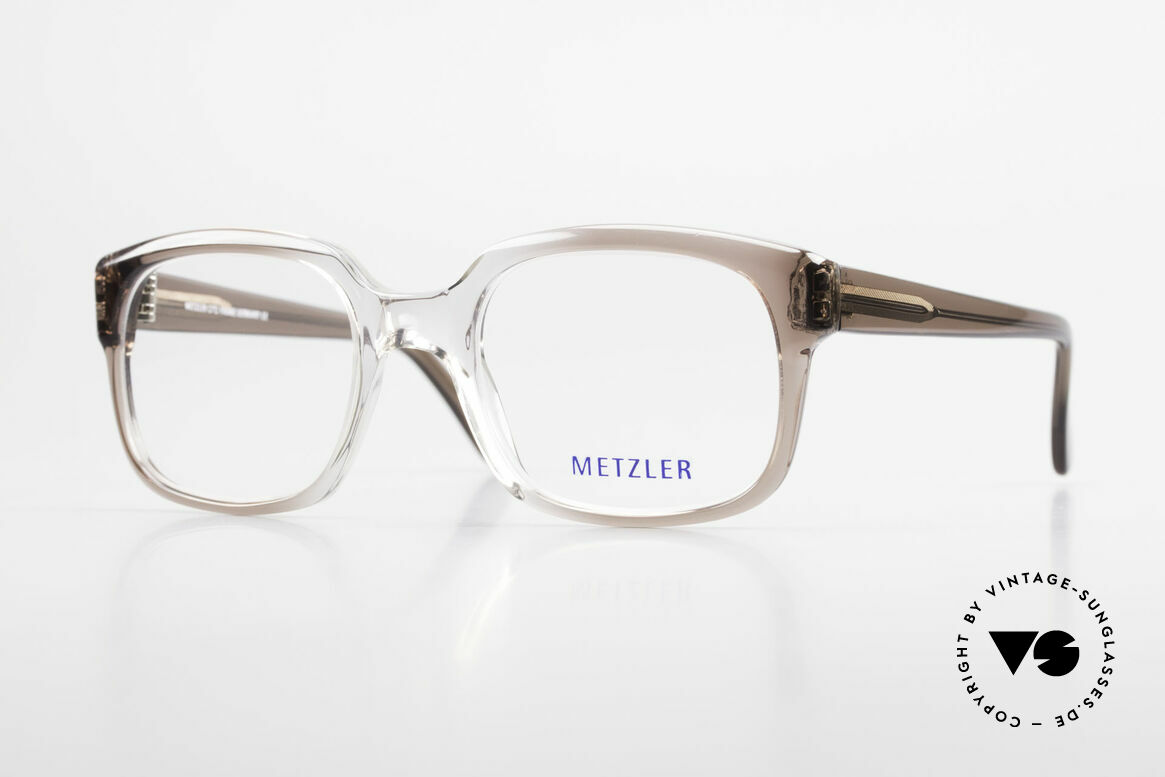 Metzler 7665 Medium Old School Eyeglasses 80's, Metzler vintage eyeglasses, 7665, size 54/22, 140, Made for Men