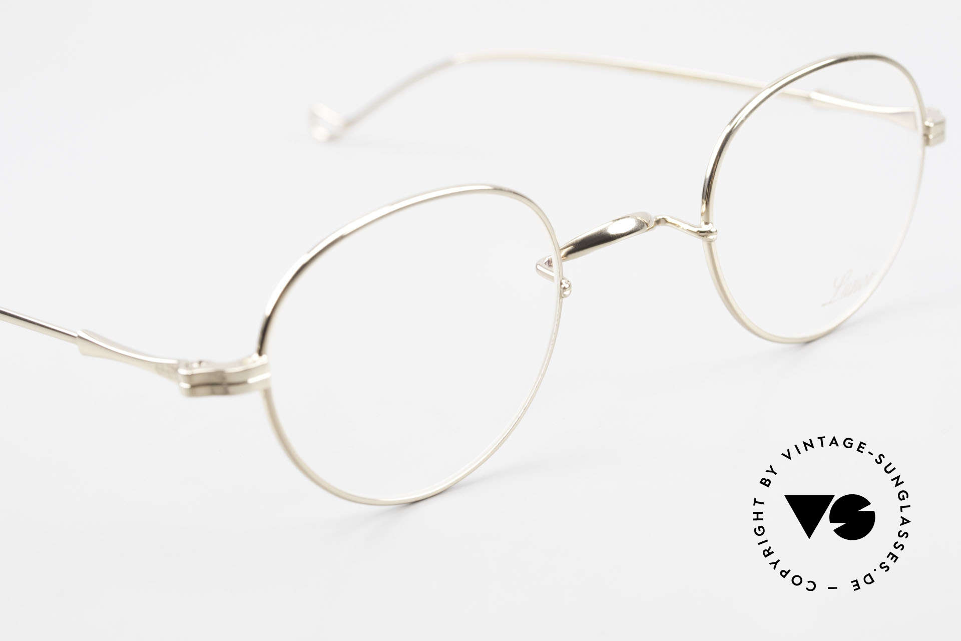 Lunor II 22 Lunor Eyeglasses Gold Plated, unworn RARITY for all lovers of quality from app. 1998, Made for Men and Women