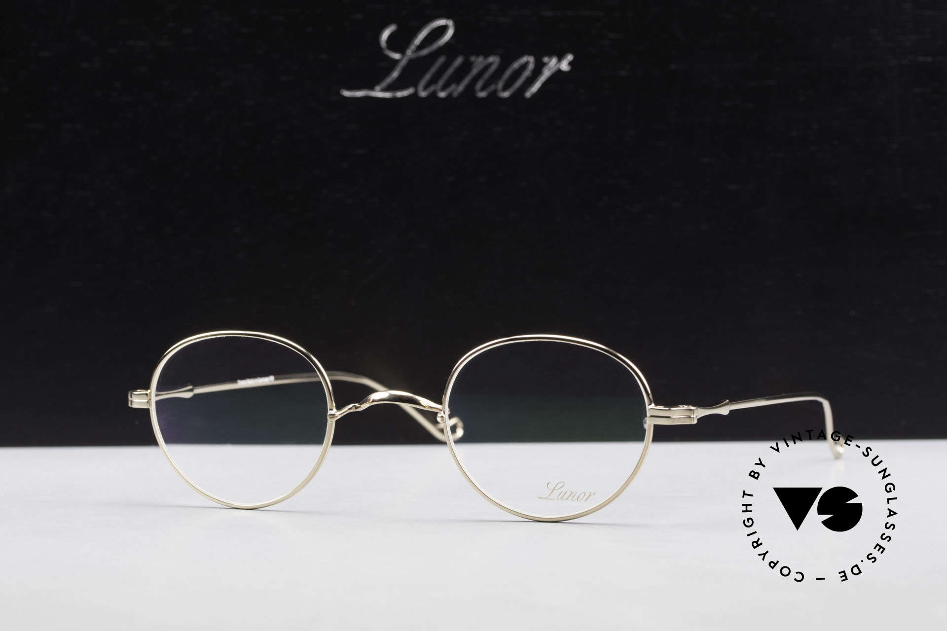 Lunor II 22 Lunor Eyeglasses Gold Plated, Size: medium, Made for Men and Women