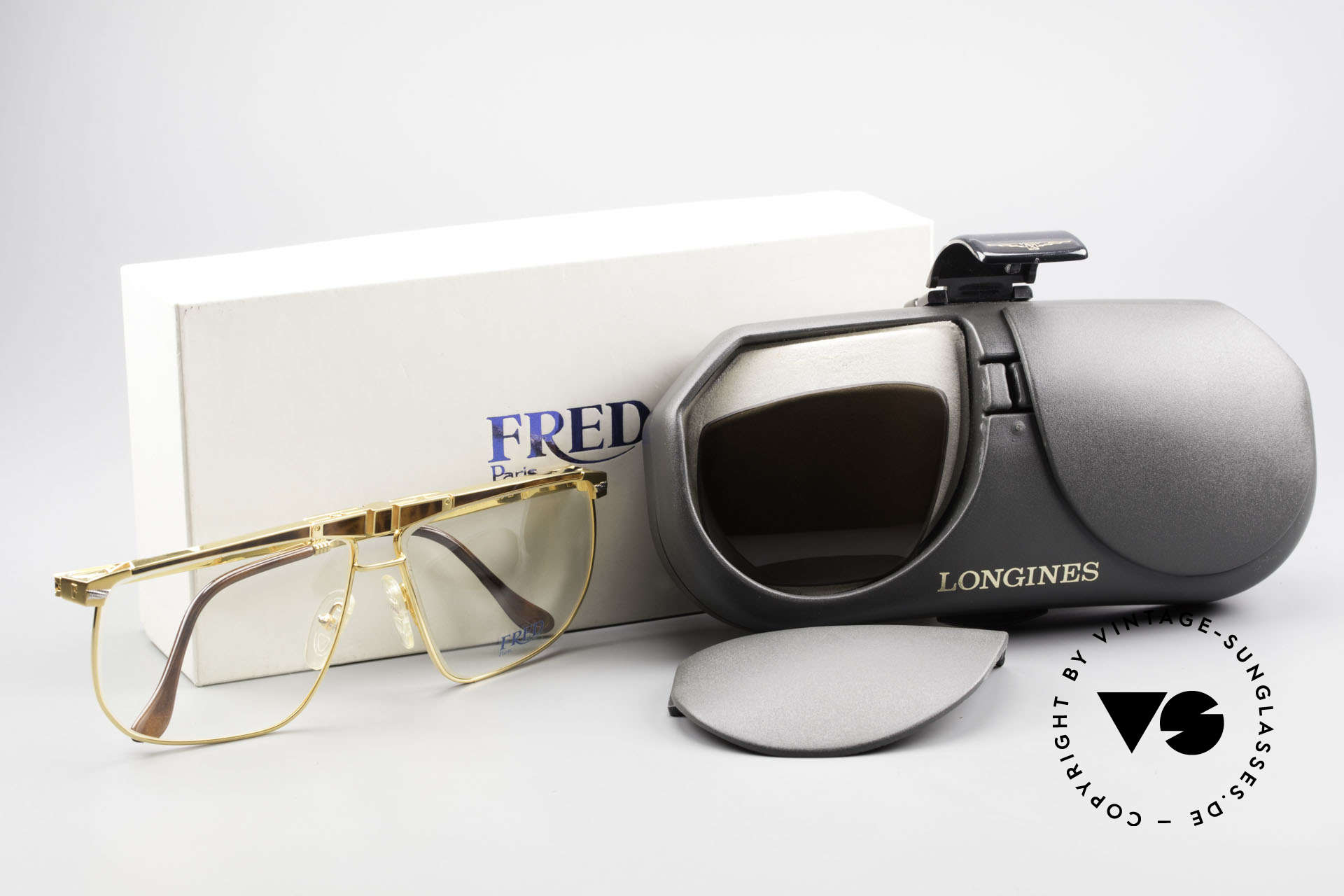 Glasses Fred Ocean Men's Luxury Glasses 22kt Gold
