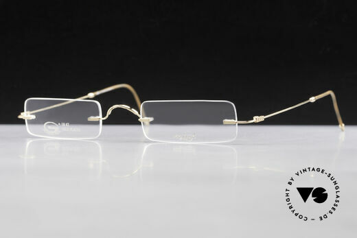 Van Laack L021 Minimalist Reading Glasses 90s Details