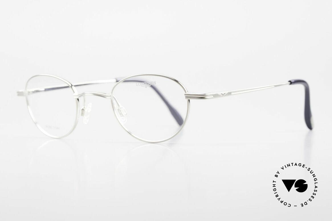 Longines 4268 90's Panto Glasses Pure Titan, high-end 'made in JAPAN' quality; UNISEX eyeglasses!, Made for Men and Women