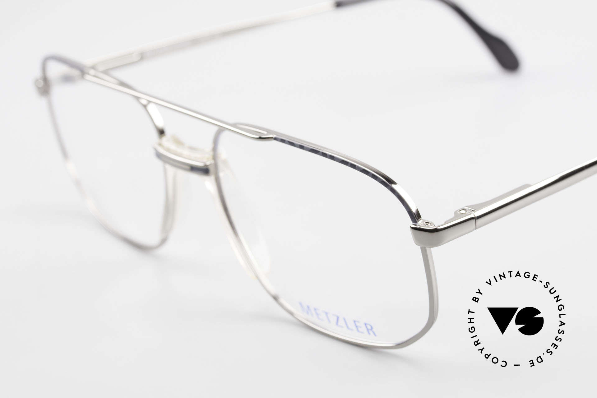 Glasses Metzler 7538 Metal Frame With Saddle Bridge