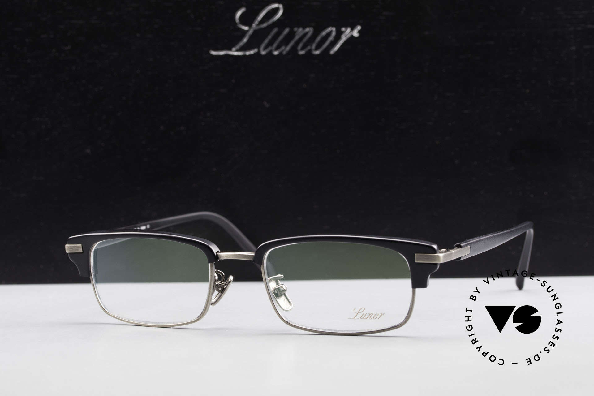 Lunor Combi II Mod 80 Combi Titanium Eyeglasses, Size: medium, Made for Men and Women