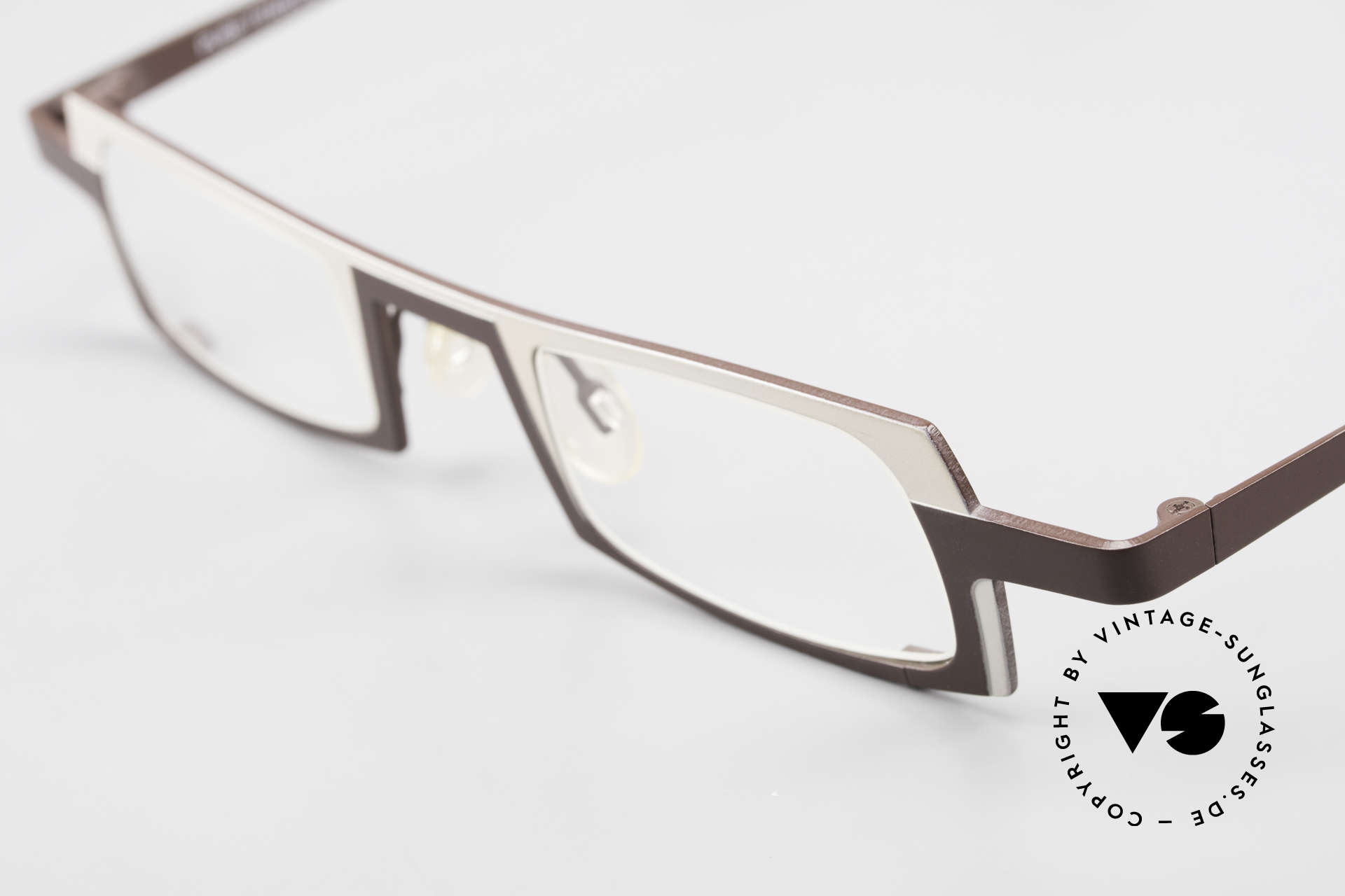 Glasses Theo Belgium Wimsey Square Men's Glasses Titanium