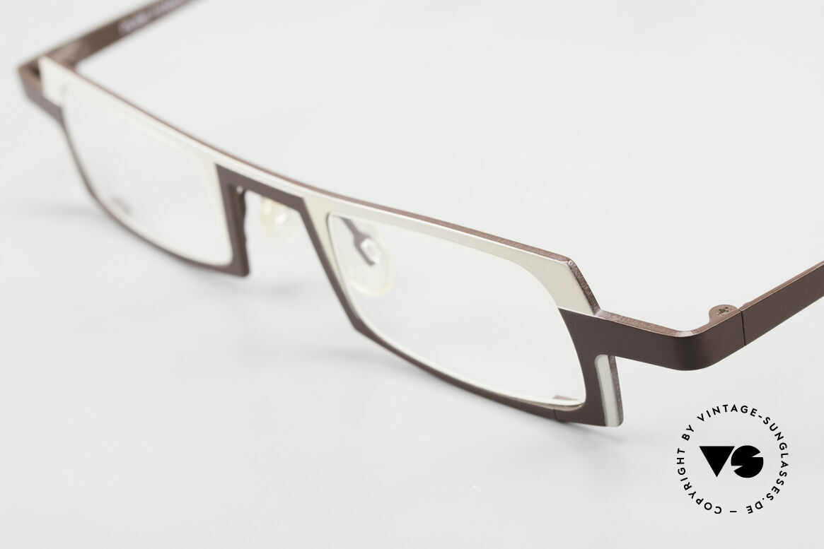Theo Belgium Wimsey Square Men's Glasses Titanium, unworn (like all our vintage designer specs by THEO), Made for Men