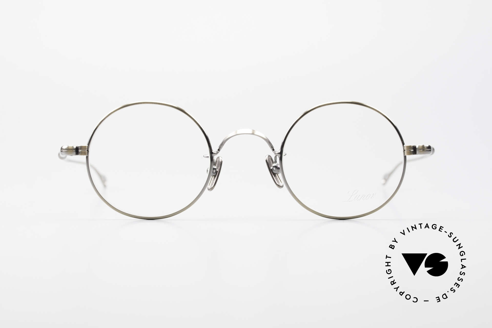 Lunor V 110 Round Lunor Glasses Vintage, LUNOR: honest craftsmanship with attention to details, Made for Men and Women