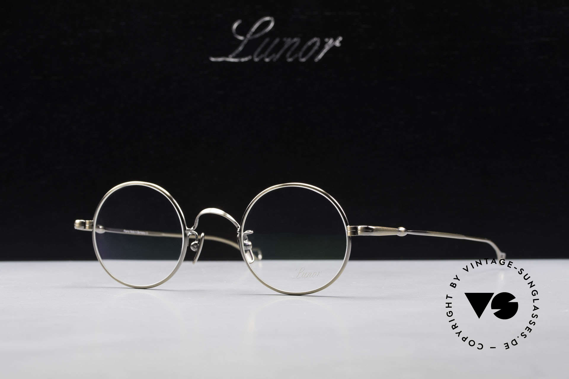 Lunor V 110 Round Lunor Glasses Vintage, Size: medium, Made for Men and Women