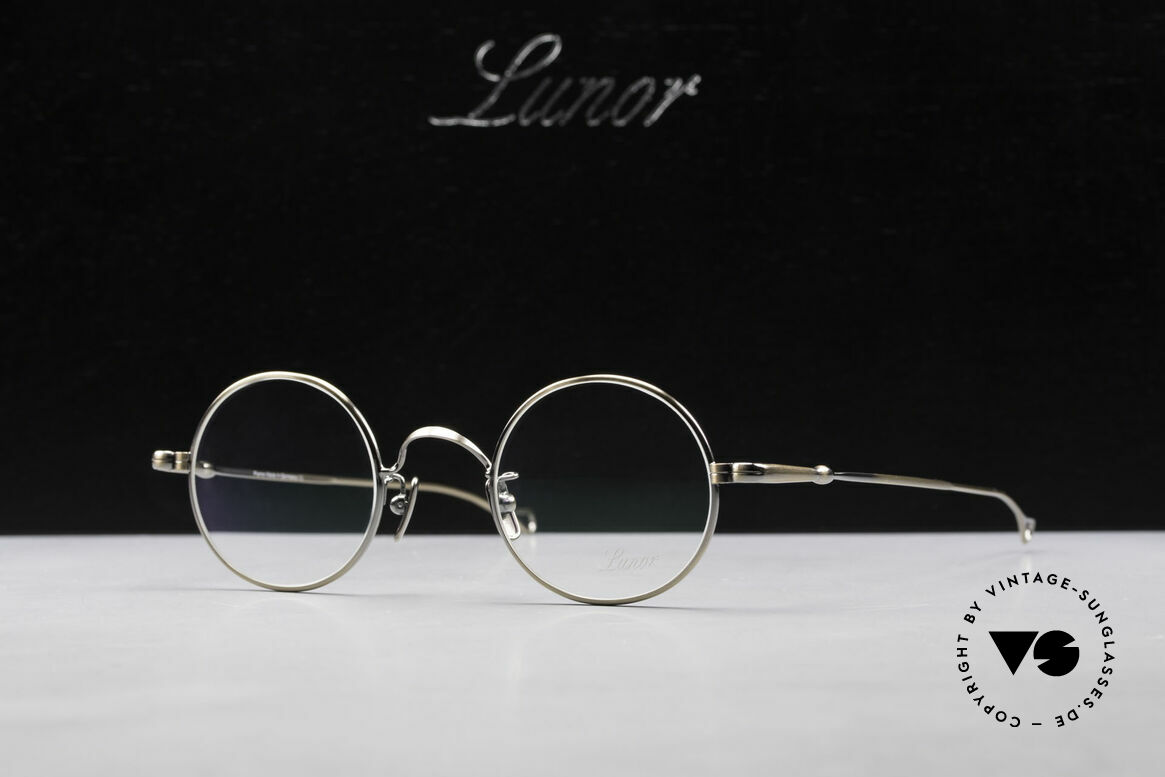 Lunor V 110 Round Lunor Glasses Vintage, Size: medium, Made for Men and Women