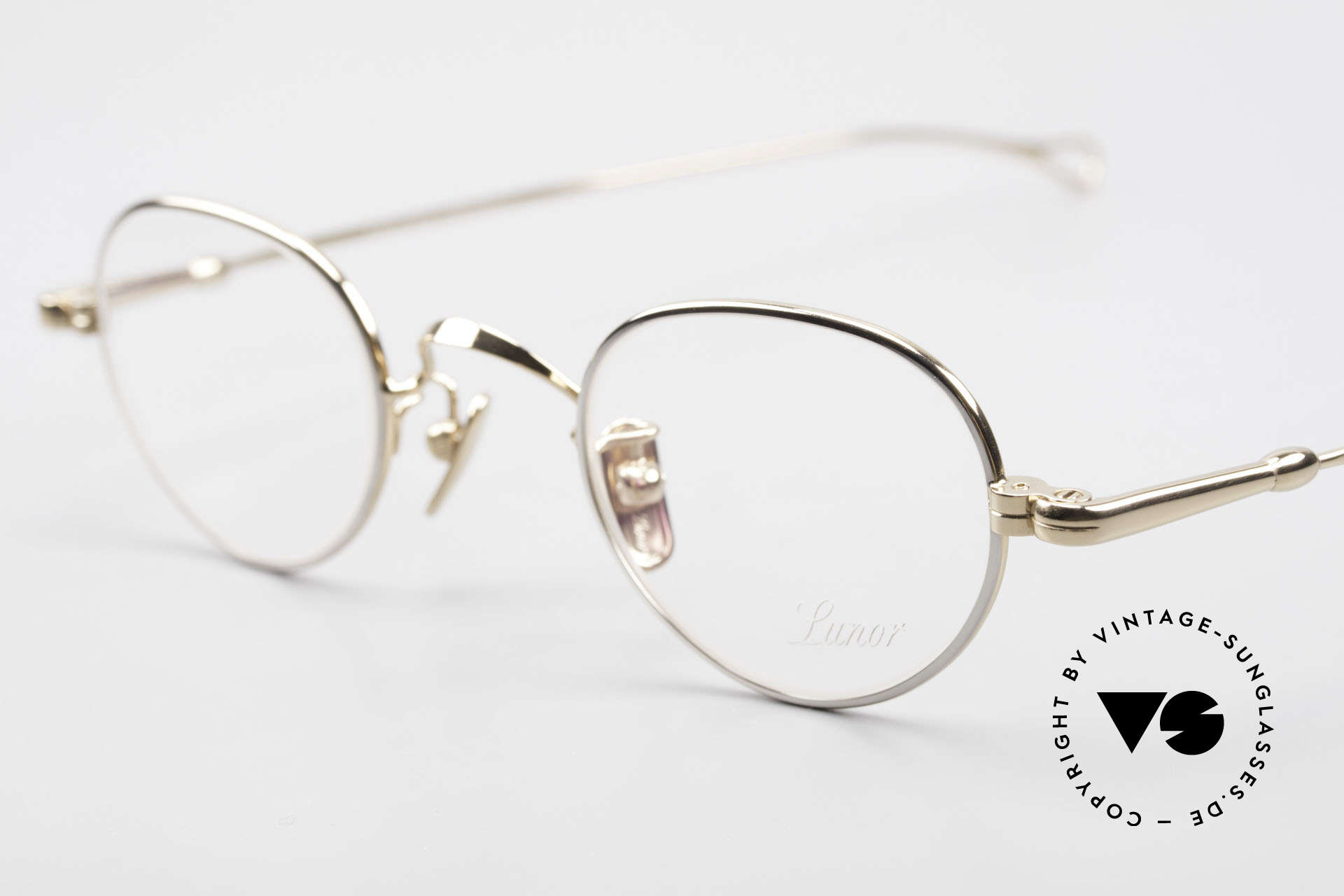 Lunor V 103 Timeless Lunor Frame Bicolor, from the 2011's collection, but in a well-known quality, Made for Men and Women