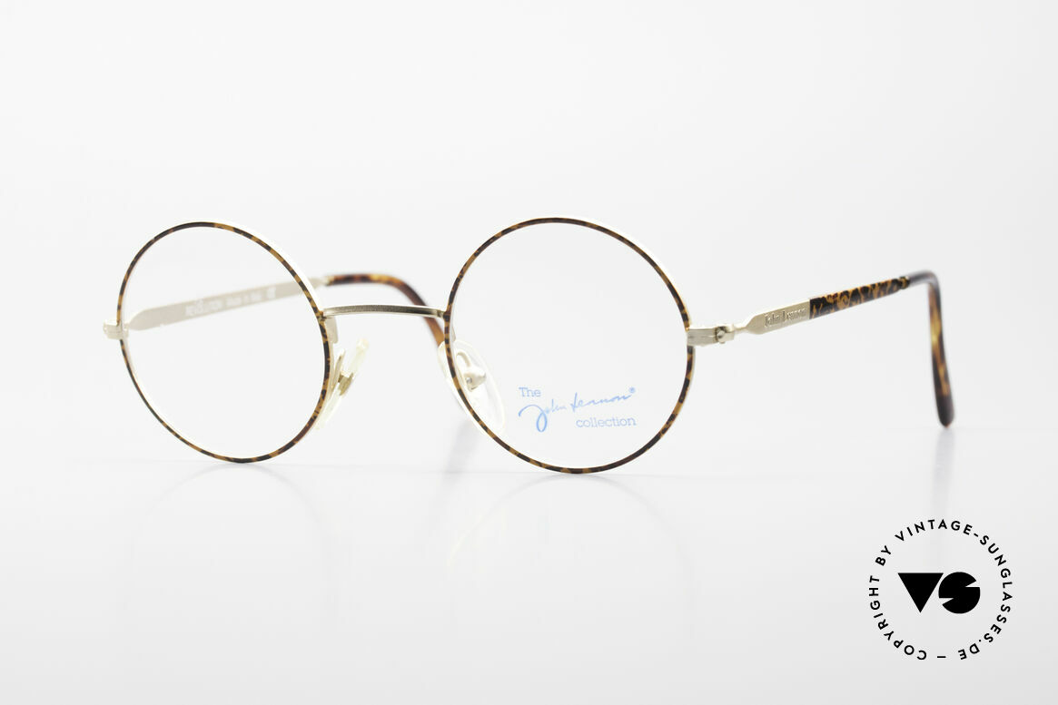 John Lennon - Revolution Vintage Glasses Small Round, original 'JOHN LENNON COLLECTION' eyeglasses, Made for Men and Women