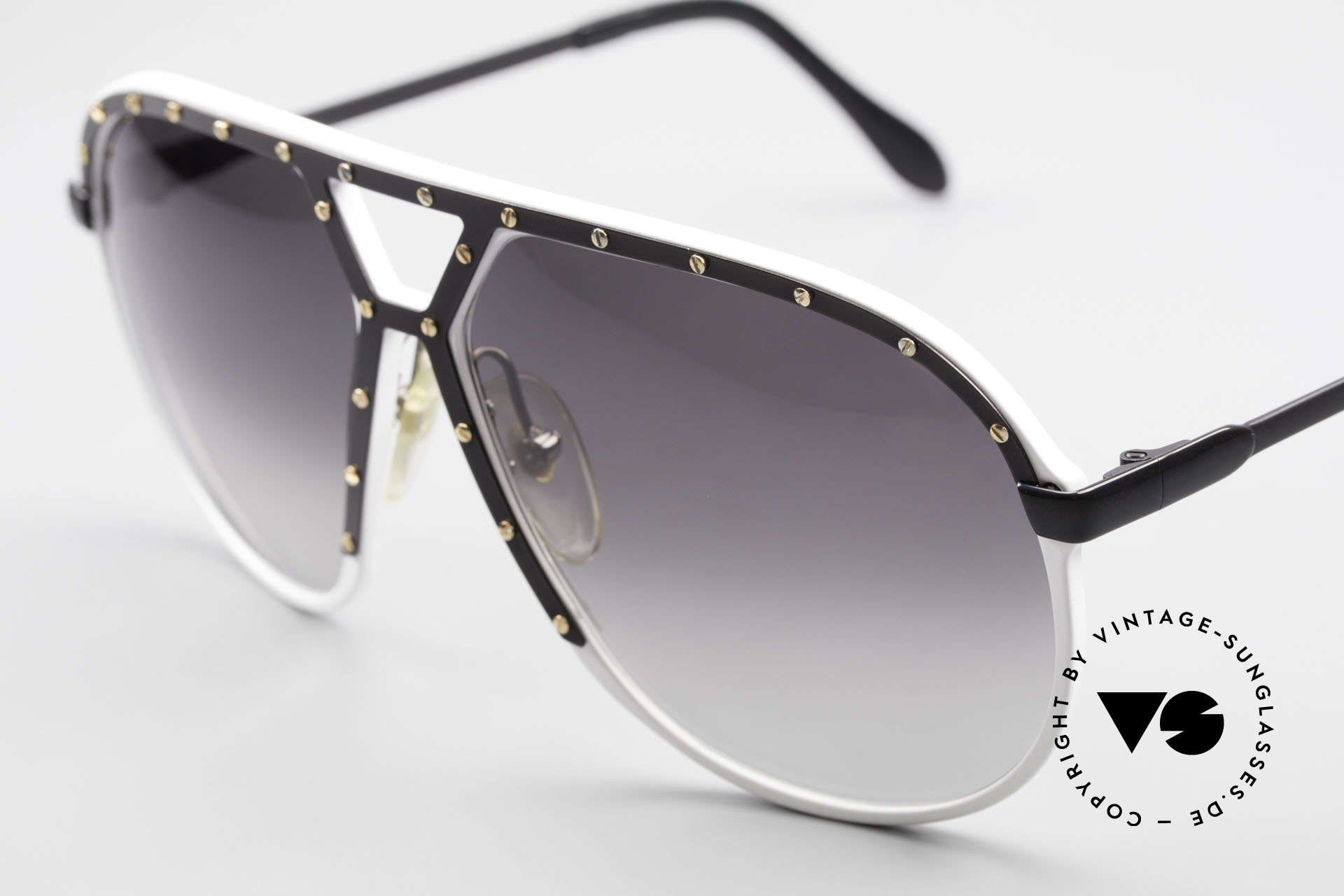 Sunglasses Alpina M1 Limited 80's White Black Gold