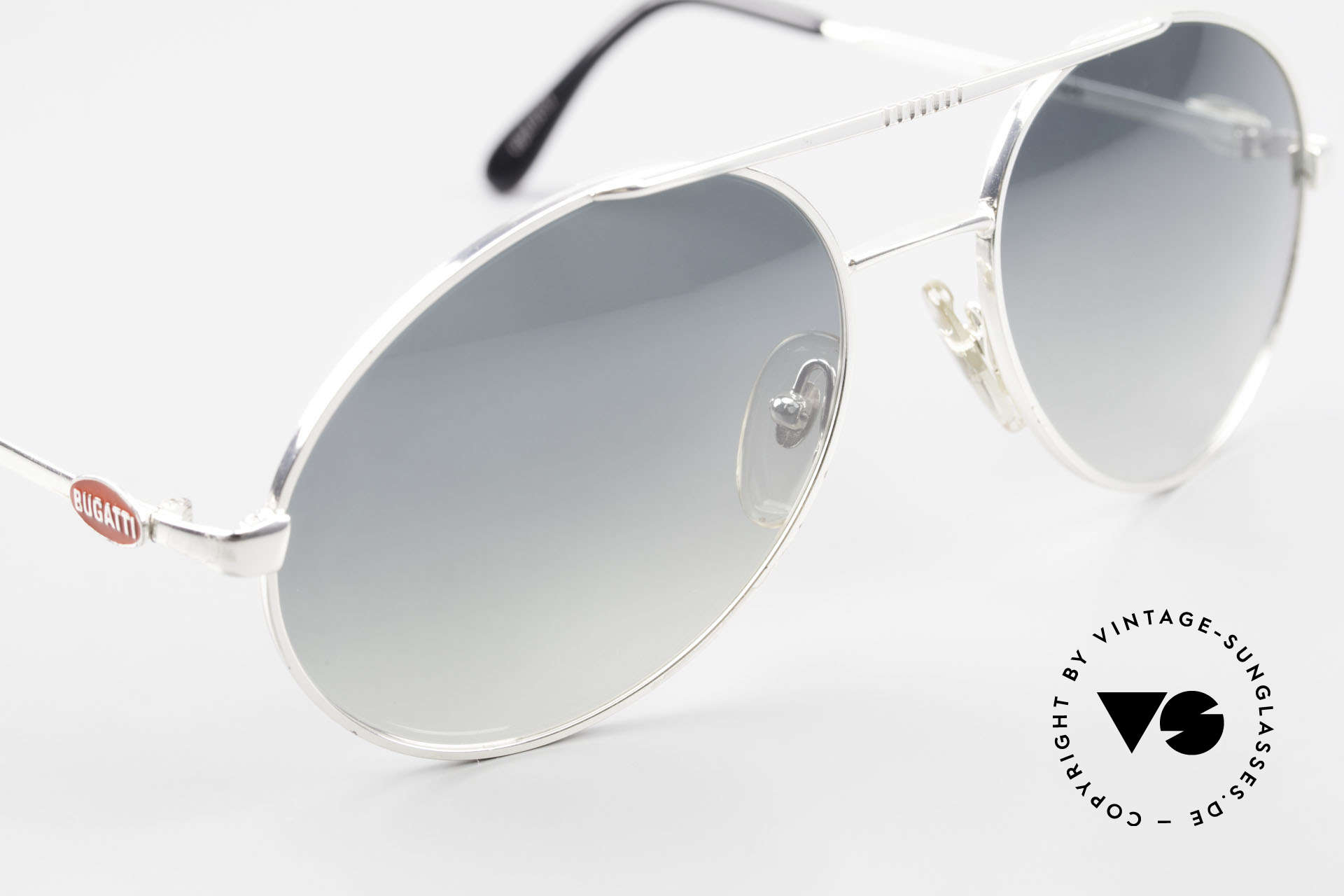 Bugatti 65996 Costly Mirrored Sun Lenses, unworn; like all our vintage Bugatti sunglasses, Made for Men