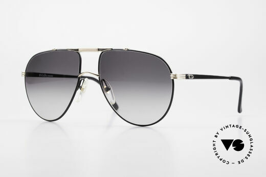 Christian Dior 2248 80's Aviator Large Sunglasses Details