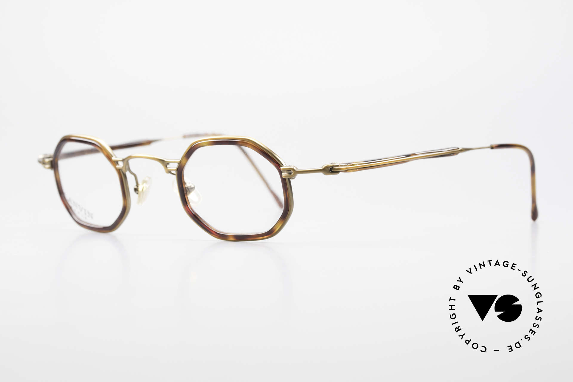 Lanvin 1222 Octagonal Combi Glasses 90's, top-notch 90s craftsmanship; made in France, Made for Men and Women