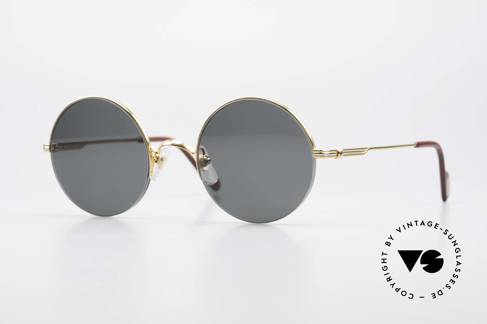 Sunglasses Cartier Mayfair Luxury Round 