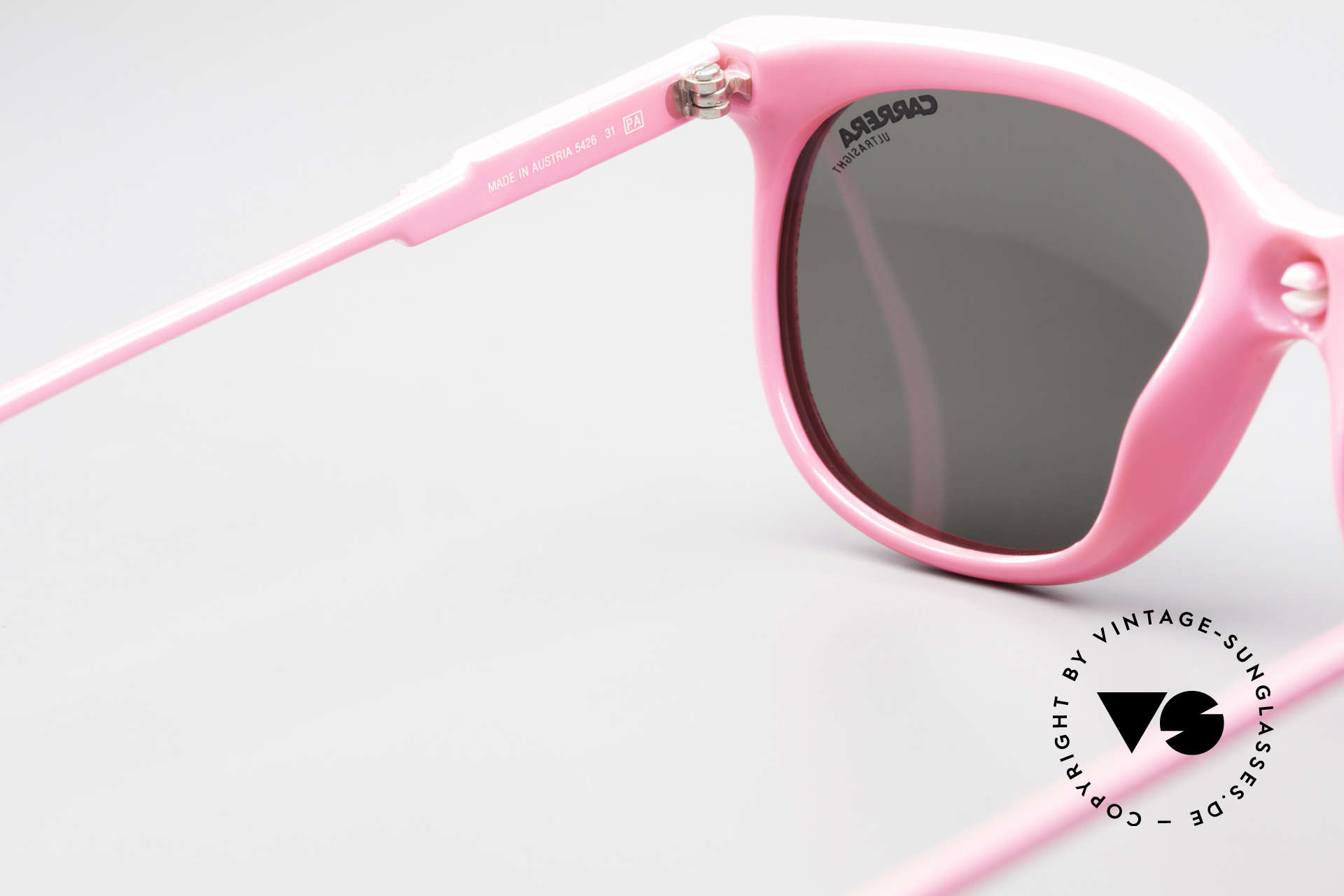 Carrera 5426 Pink Ladies Sports Sunglasses, NO RETRO sunglasses; a rare vintage ORIGINAL, Made for Women
