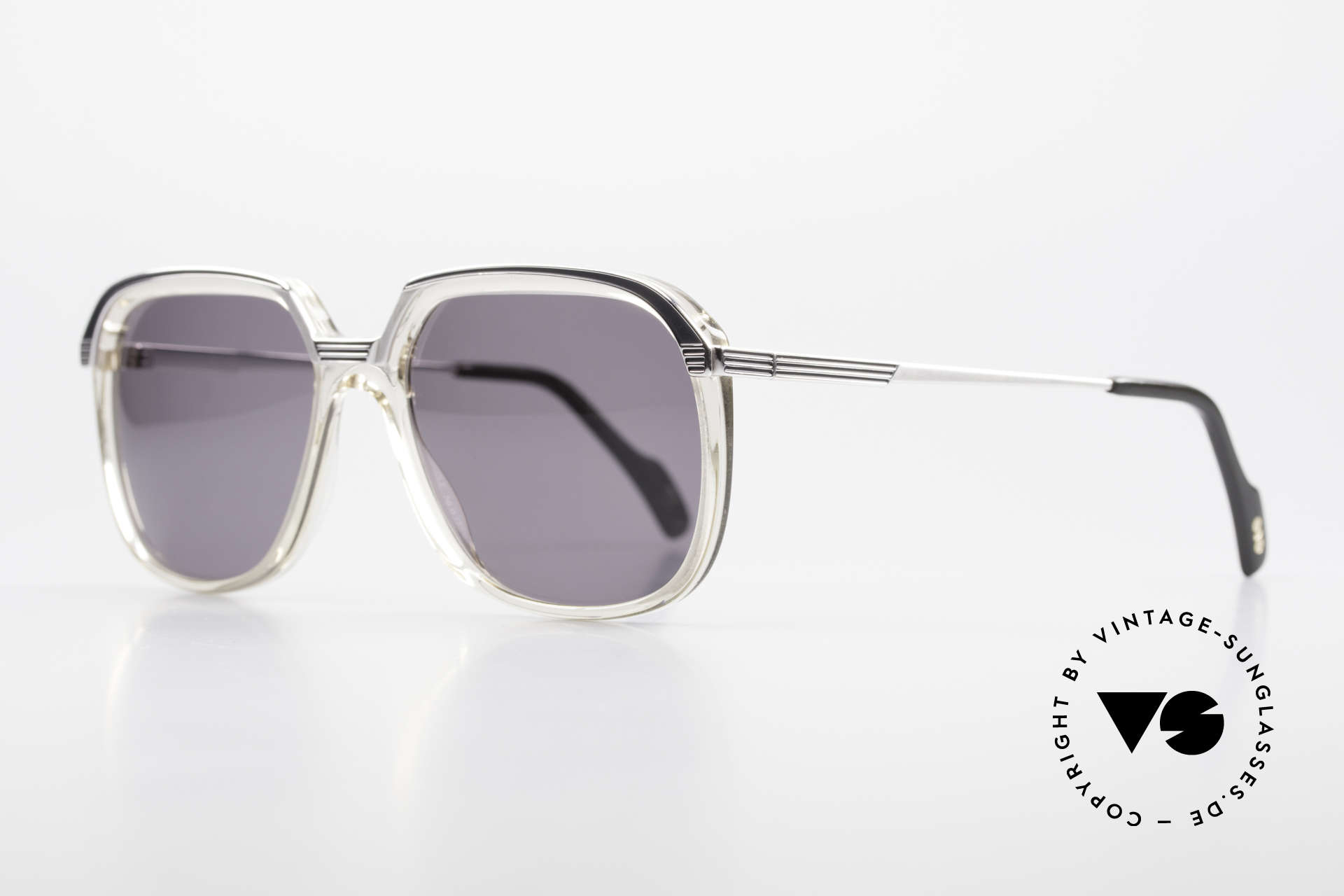 Metzler 6620 True Vintage 80's Sunglasses, metal frame & acetate front firmly screwed together, Made for Men