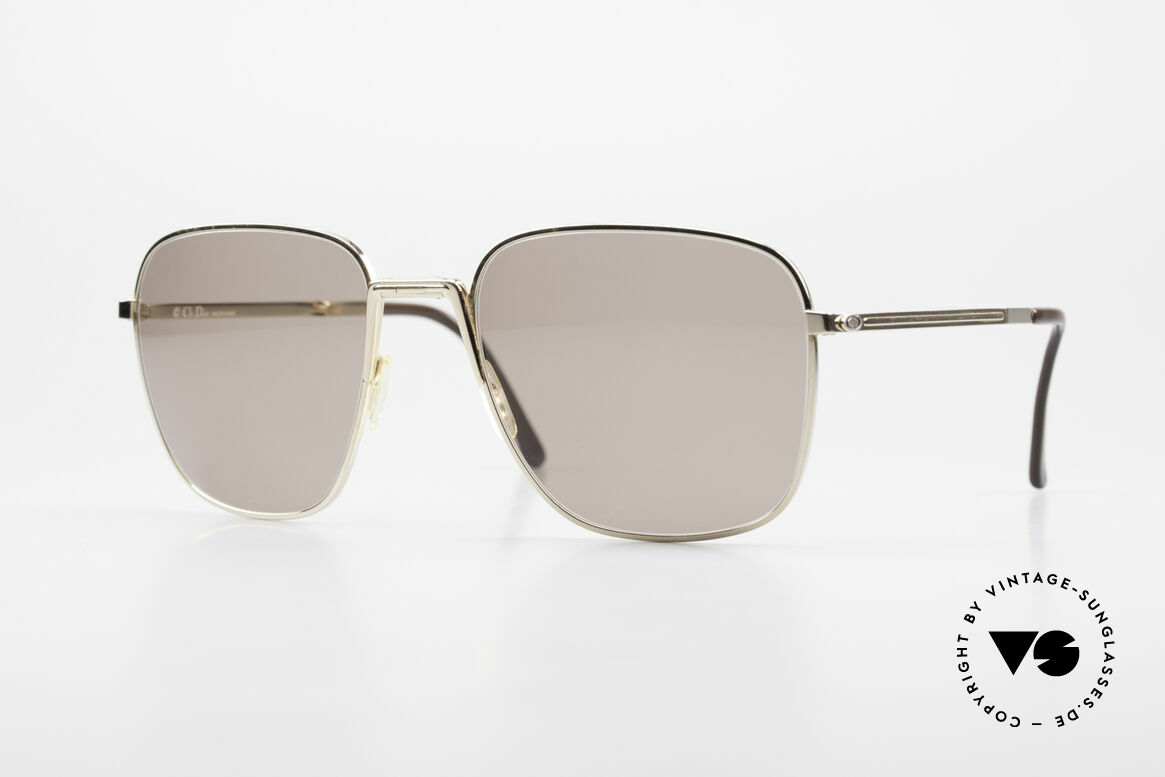 Christian Dior 2287 Monsieur Folding Sunglasses, unique 1980's designer sunglasses by Christian DIOR, Made for Men