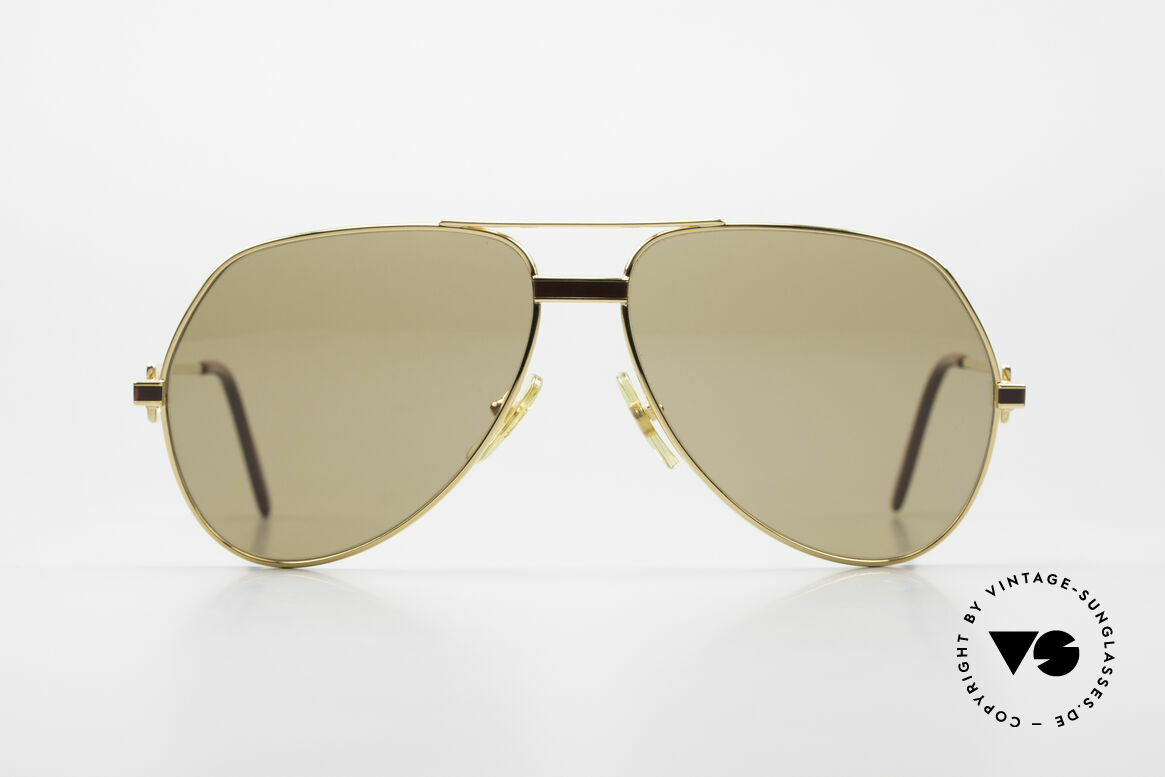 Cartier Vendome Laque - L Mystic Cartier Mineral Lenses, mod. "Vendome" was launched in 1983 & made till 1997, Made for Men