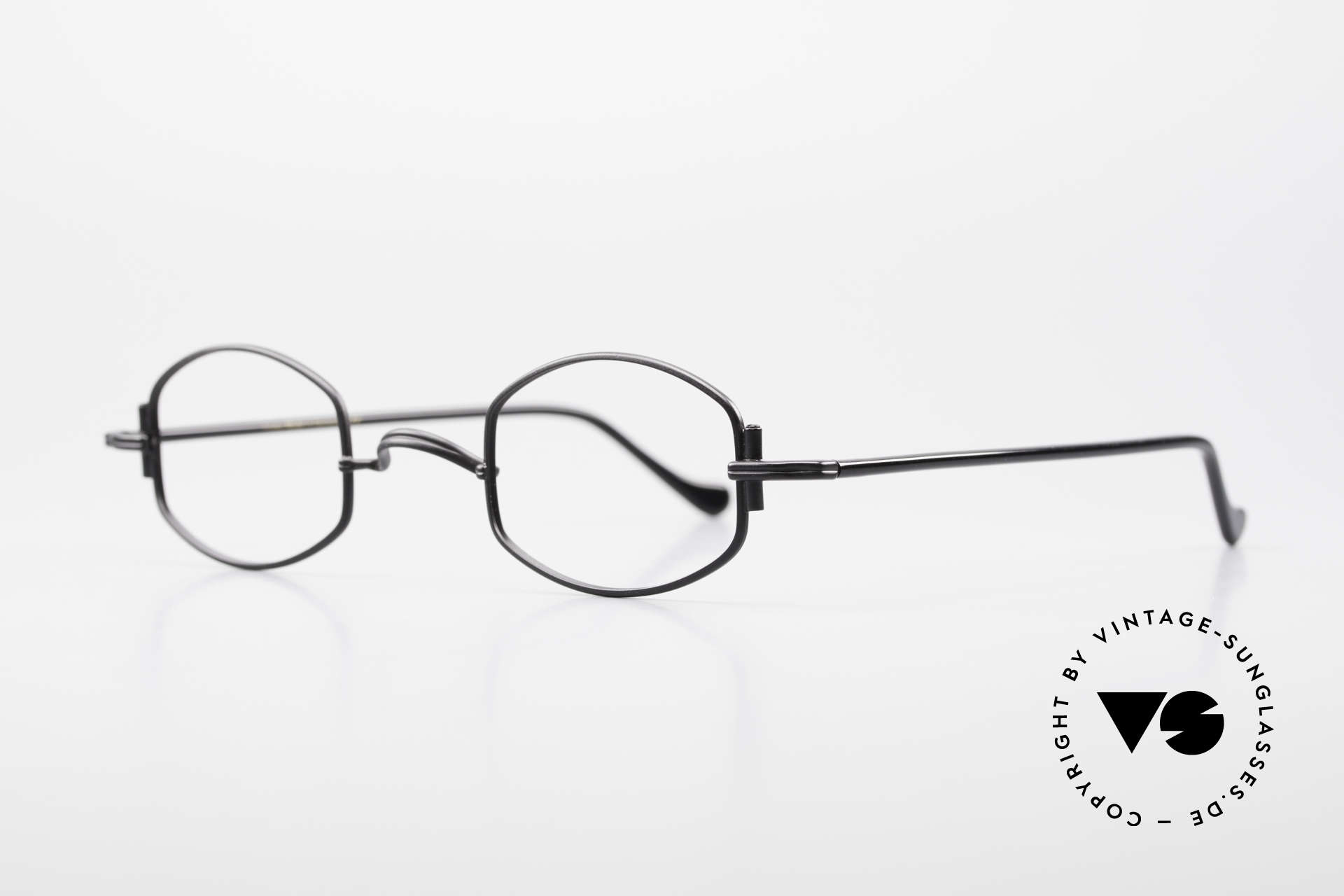 Lunor XA 03 Rare Old Eyewear Classic, well-known for the "W-bridge" & the plain frame designs, Made for Men and Women