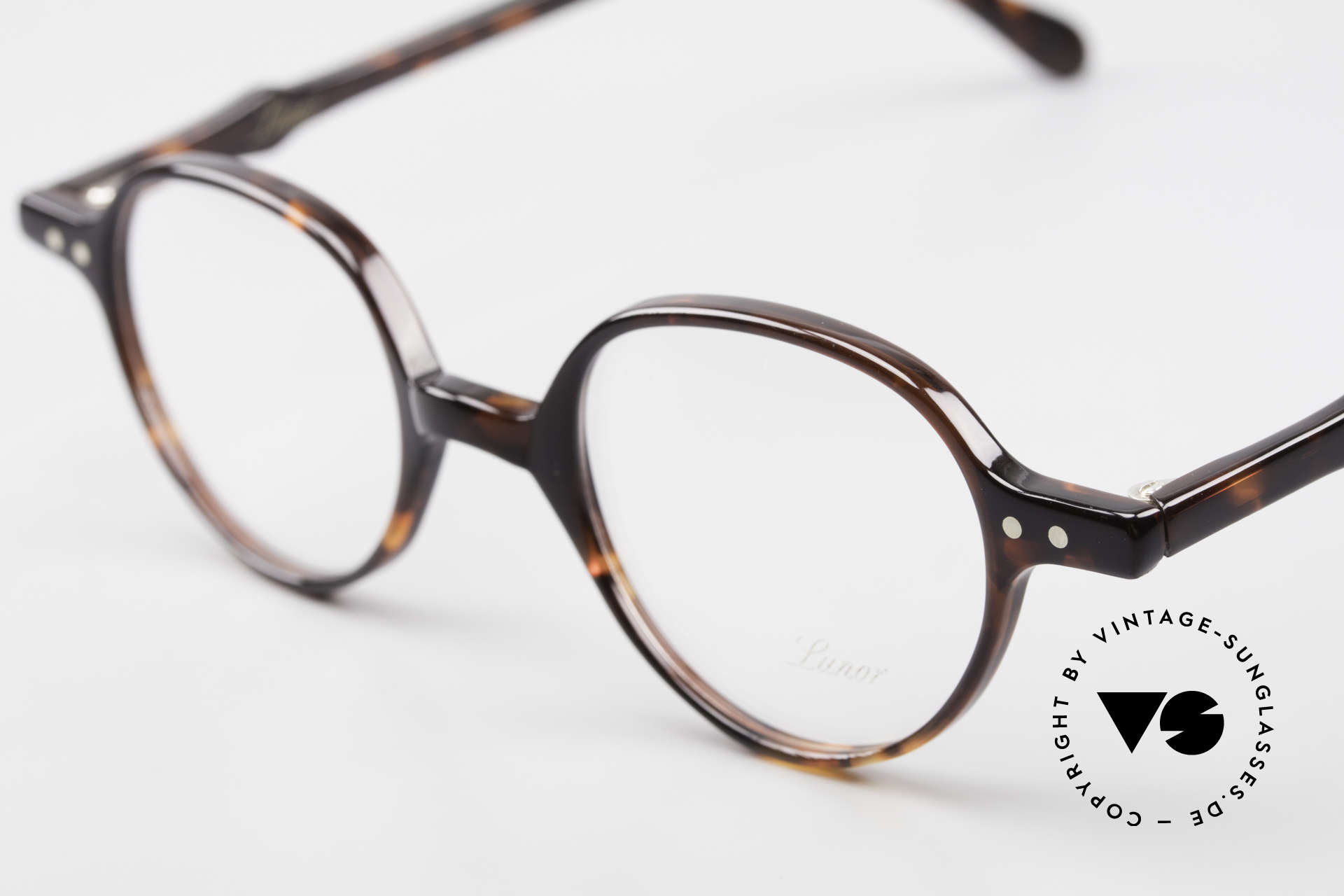 Glasses Lunor A43 Panto Acetate EyeglassFrame