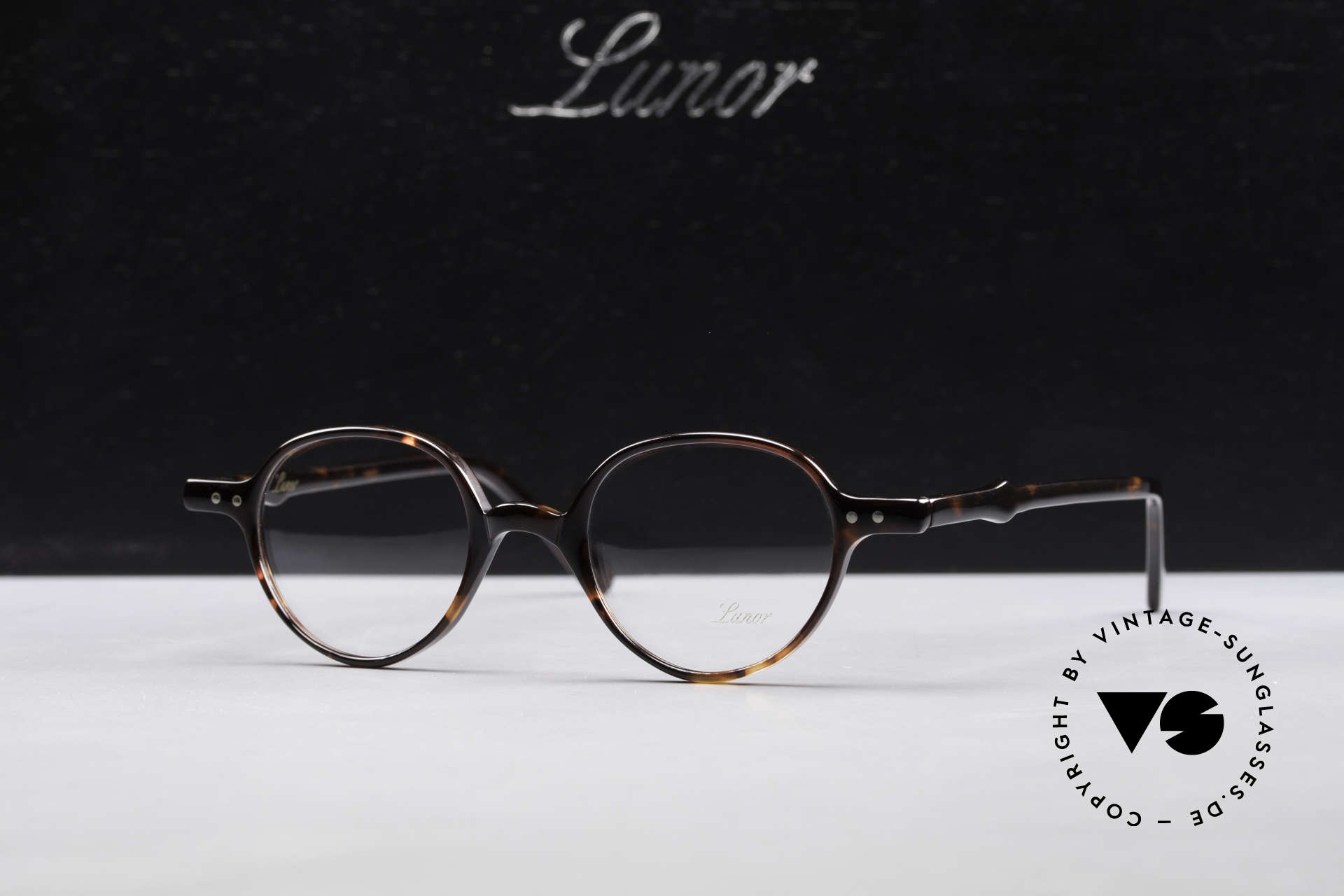 Glasses Lunor A43 Panto Acetate EyeglassFrame