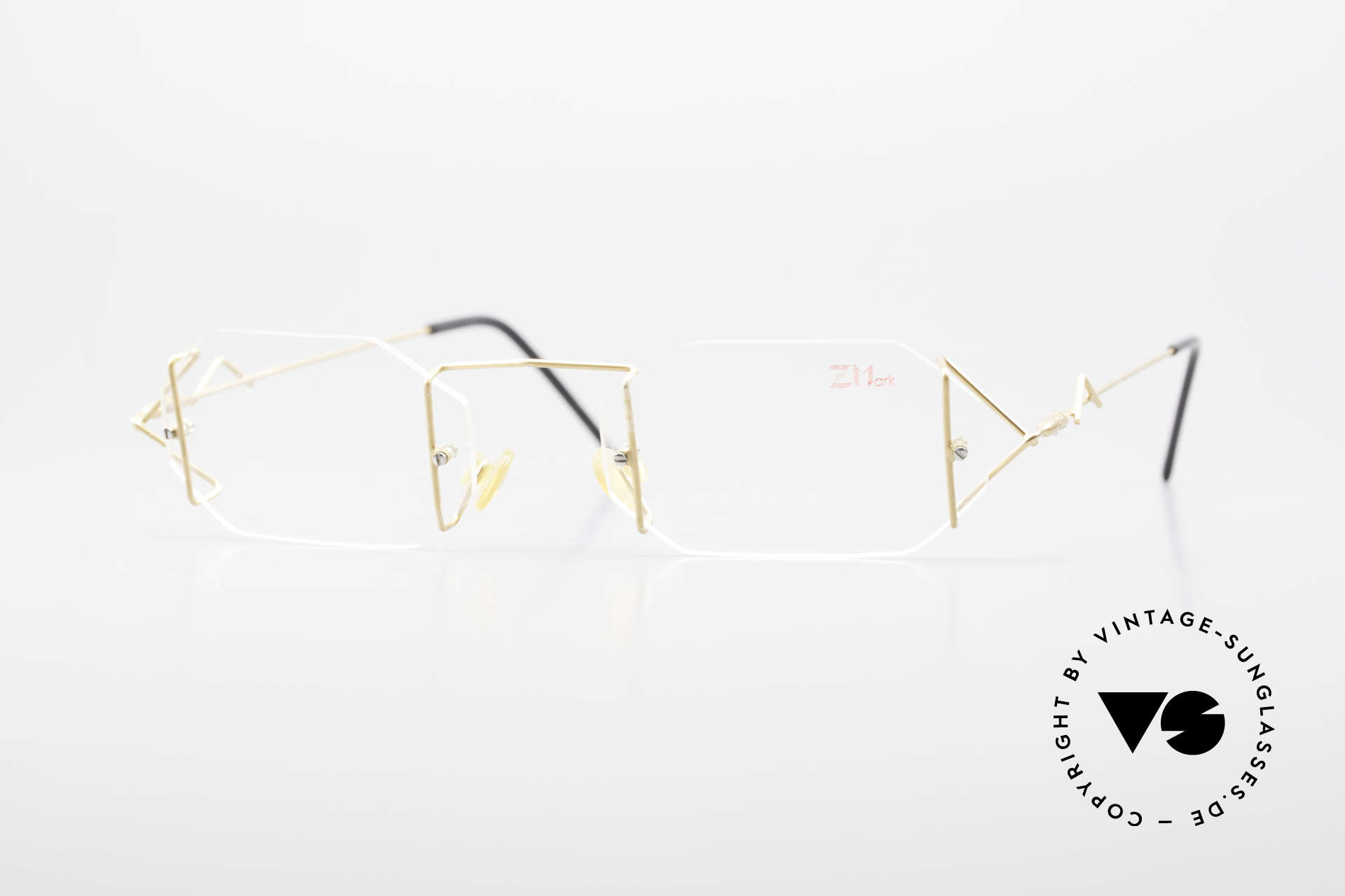 Glasses Z Mark 9 Artful 90's Rimless Eyeglasses