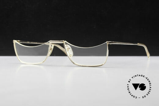 Norville Polymil Antique Reading Glasses 60's Details