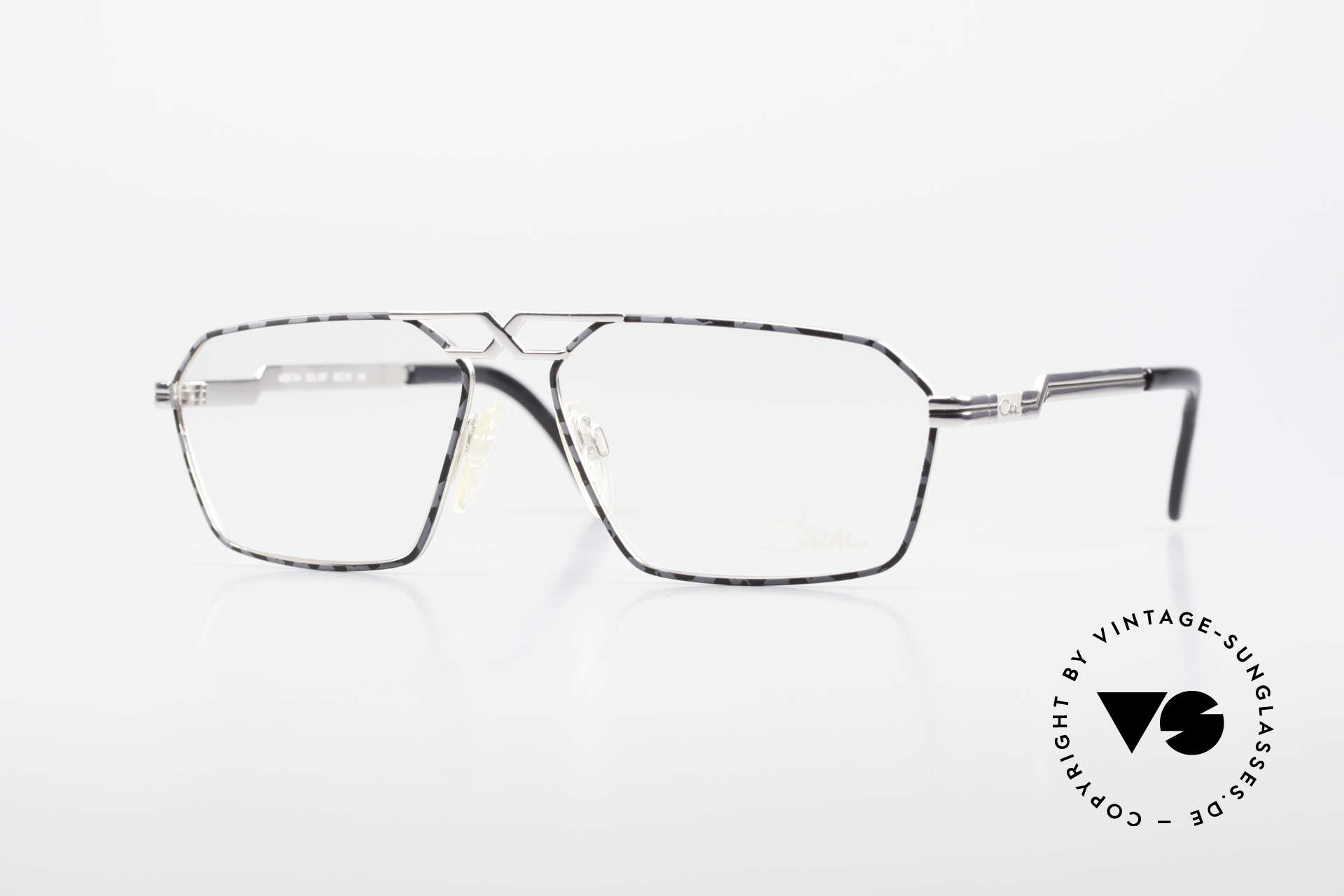 Cazal 744 90's Vintage Glasses For Men, expressive Cazal model for men from app. 1990, Made for Men
