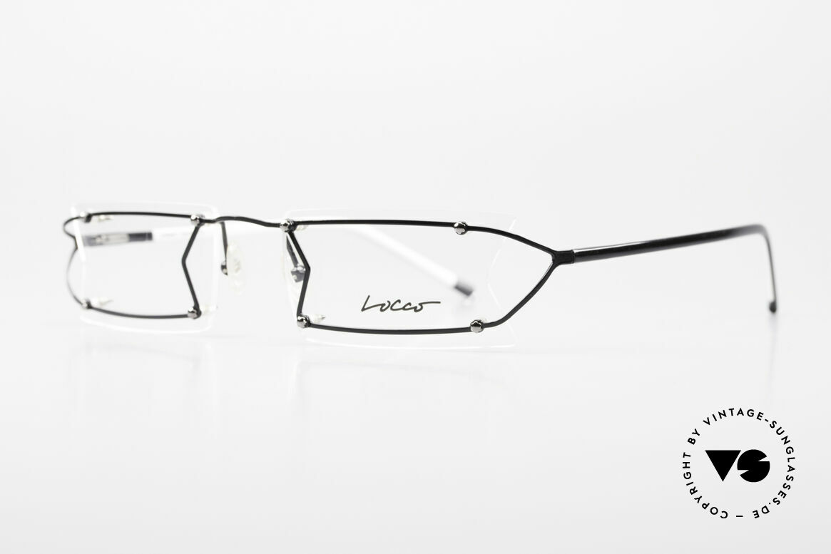 Locco Pinot Crazy 90's Rimless Eyeglasses, made for individualists and all "character heads" ;), Made for Men and Women