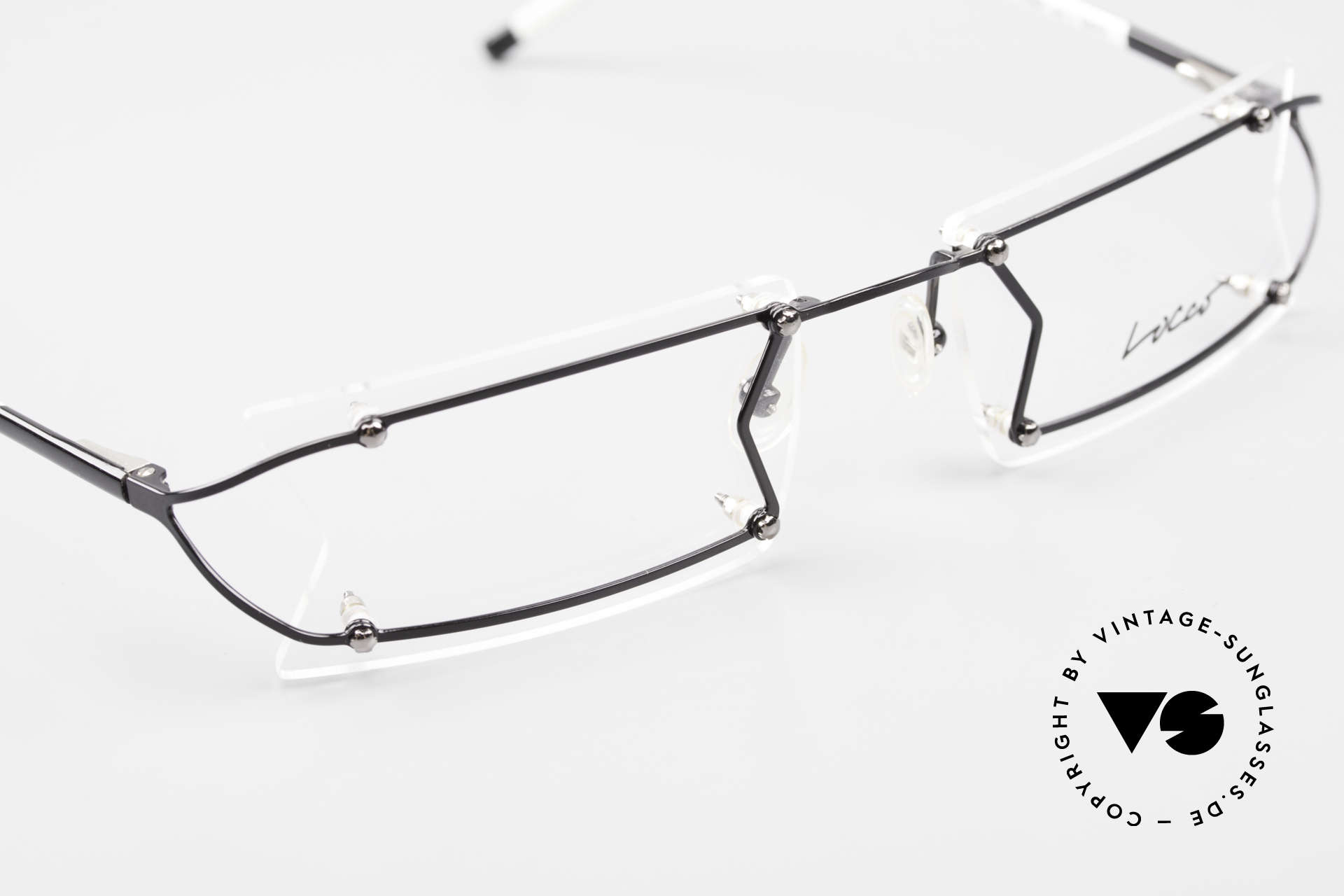 Locco Pinot Crazy 90's Rimless Eyeglasses, demo lenses should be replaced with prescriptions, Made for Men and Women