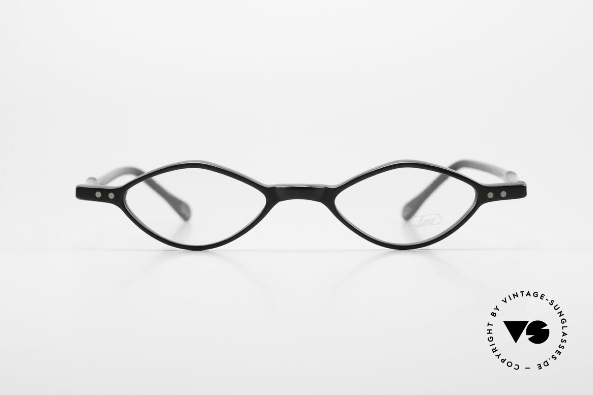 Lunor A44 Reading Glasses Acetate Frame, riveted hinges; cut precise to the tenth of a millimeter, Made for Men and Women