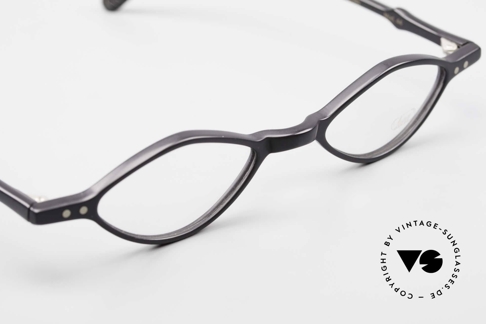 Lunor A44 Reading Glasses Acetate Frame, unworn (like all our vintage Lunor frames & sunglasses), Made for Men and Women