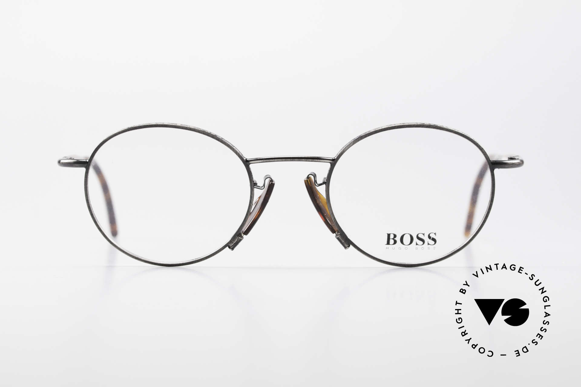 BOSS 4707 Round Panto Style Frame 90's, round vintage 'panto design' eyeglasses by BOSS, Made for Men