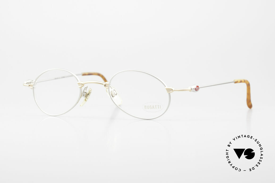 Bugatti 10759 Vintage Eyeglasses Men 90's, leightweight men's designer eyeglasses by BUGATTI, Made for Men