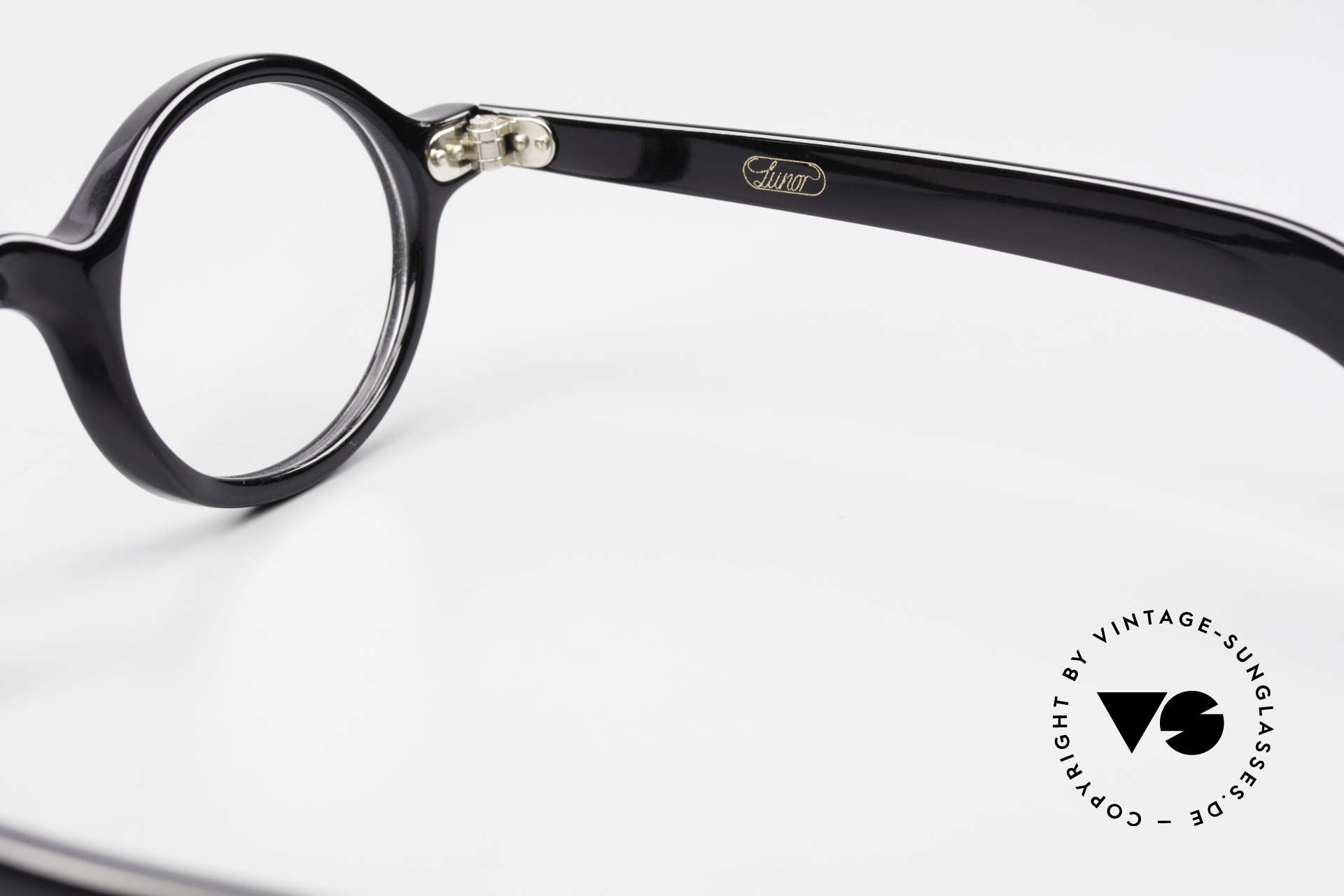 Glasses Lunor A52 Oval Eyeglasses Black Acetate