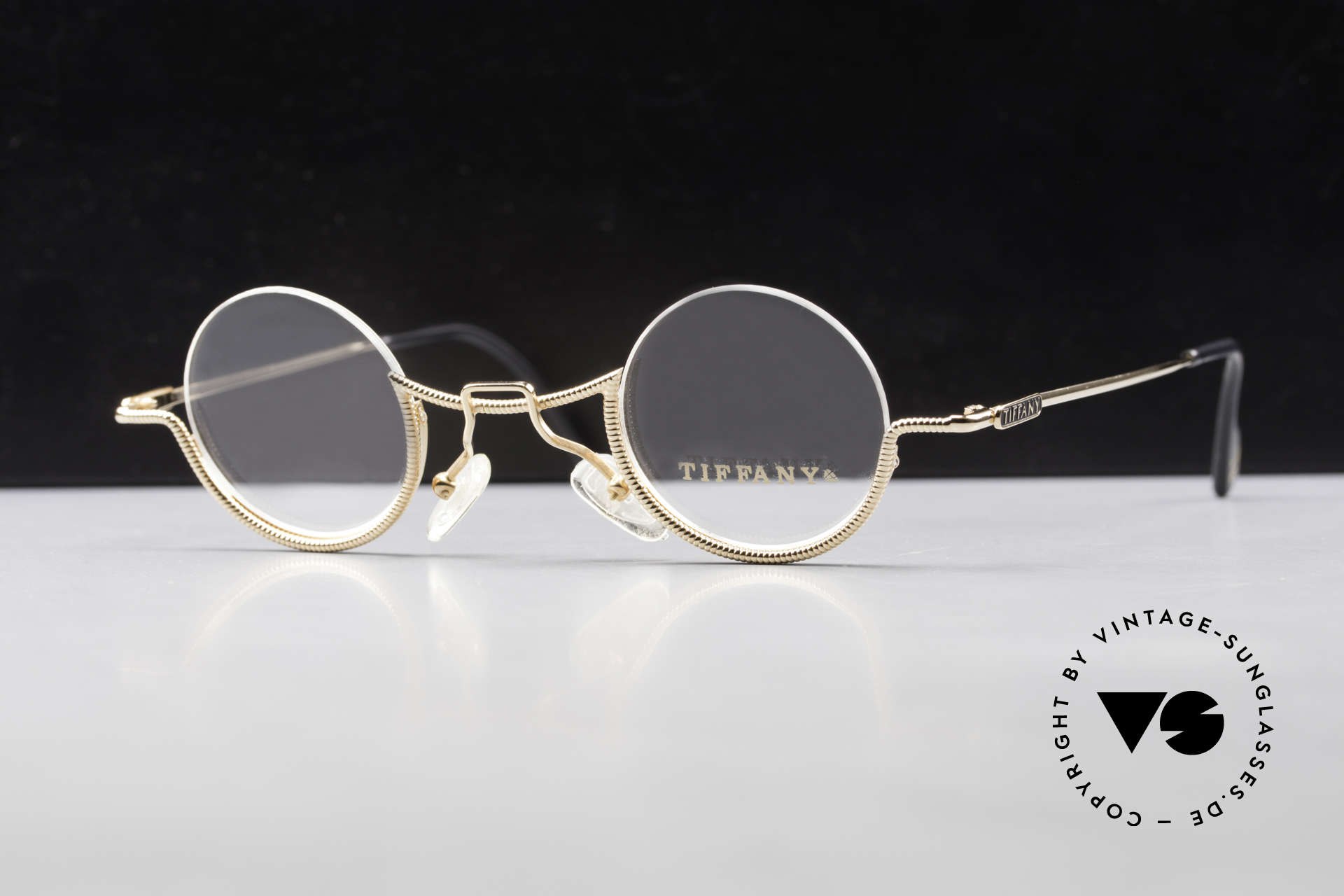 Tiffany T64 23K Gold Plated Luxury Frame, amazing Tiffany ladies glasses (23K Gold Plated), Made for Women