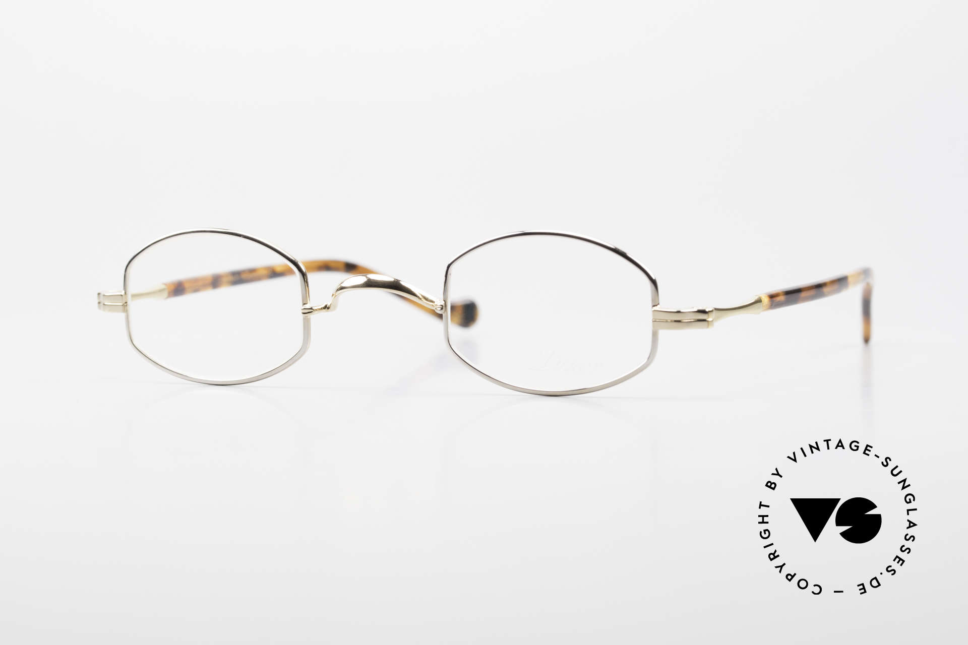 Lunor II A 02 Limited Edition BC Tortoise, very small Lunor glasses in a limited special edition, Made for Men and Women