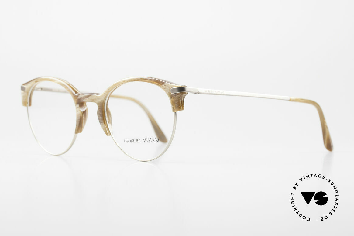Giorgio Armani 7014 Panto Frame With Spring Hinges, tangible premium-quality with flexible spring hinges, Made for Men and Women