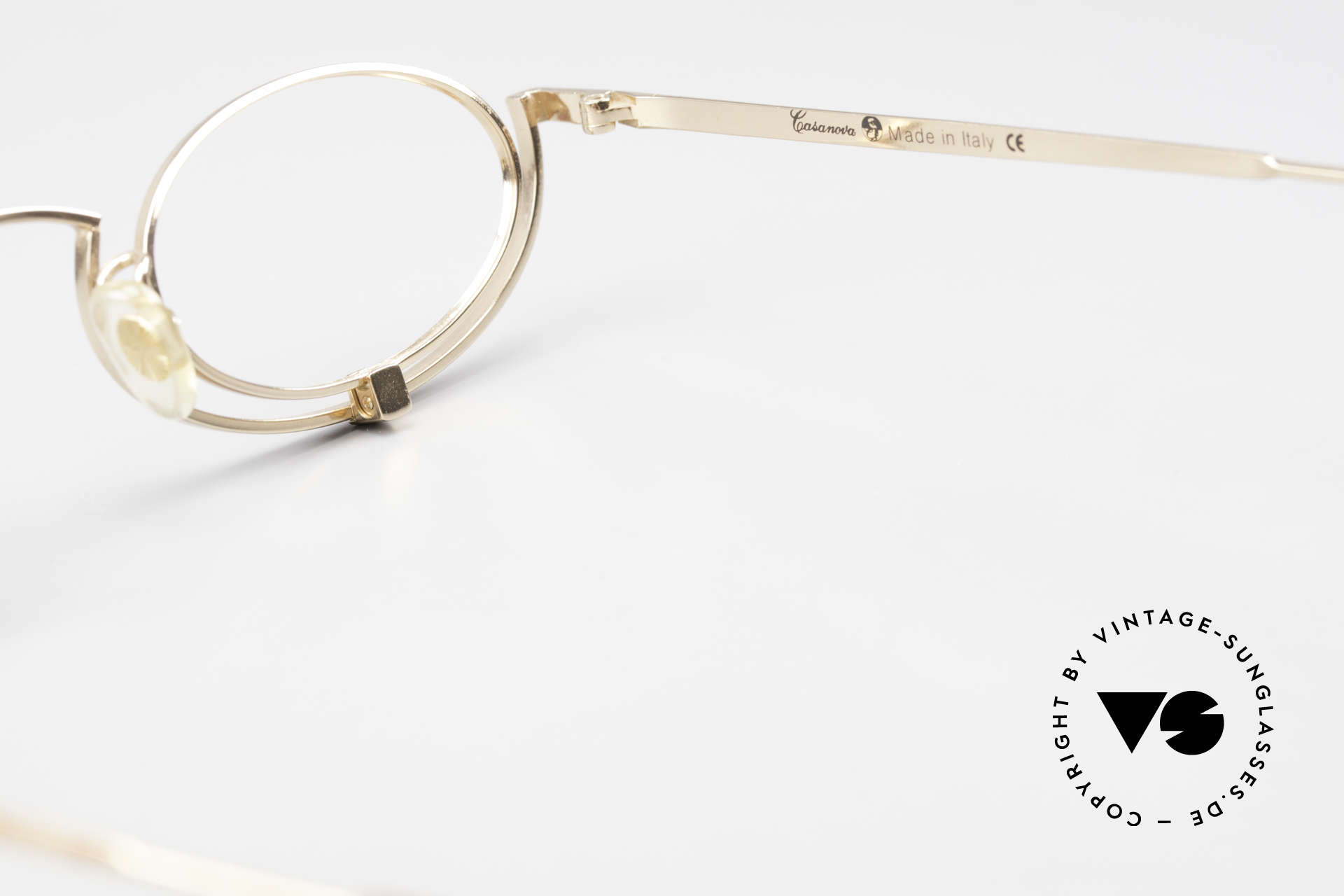 Casanova LC35 Crazy Designer Reading Glasses, unworn (like all our rare vintage reading eyeglasses), Made for Women