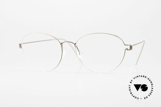 Lindberg Moar Air Titan Rim Ladies Eyeglasses Panto Style Details